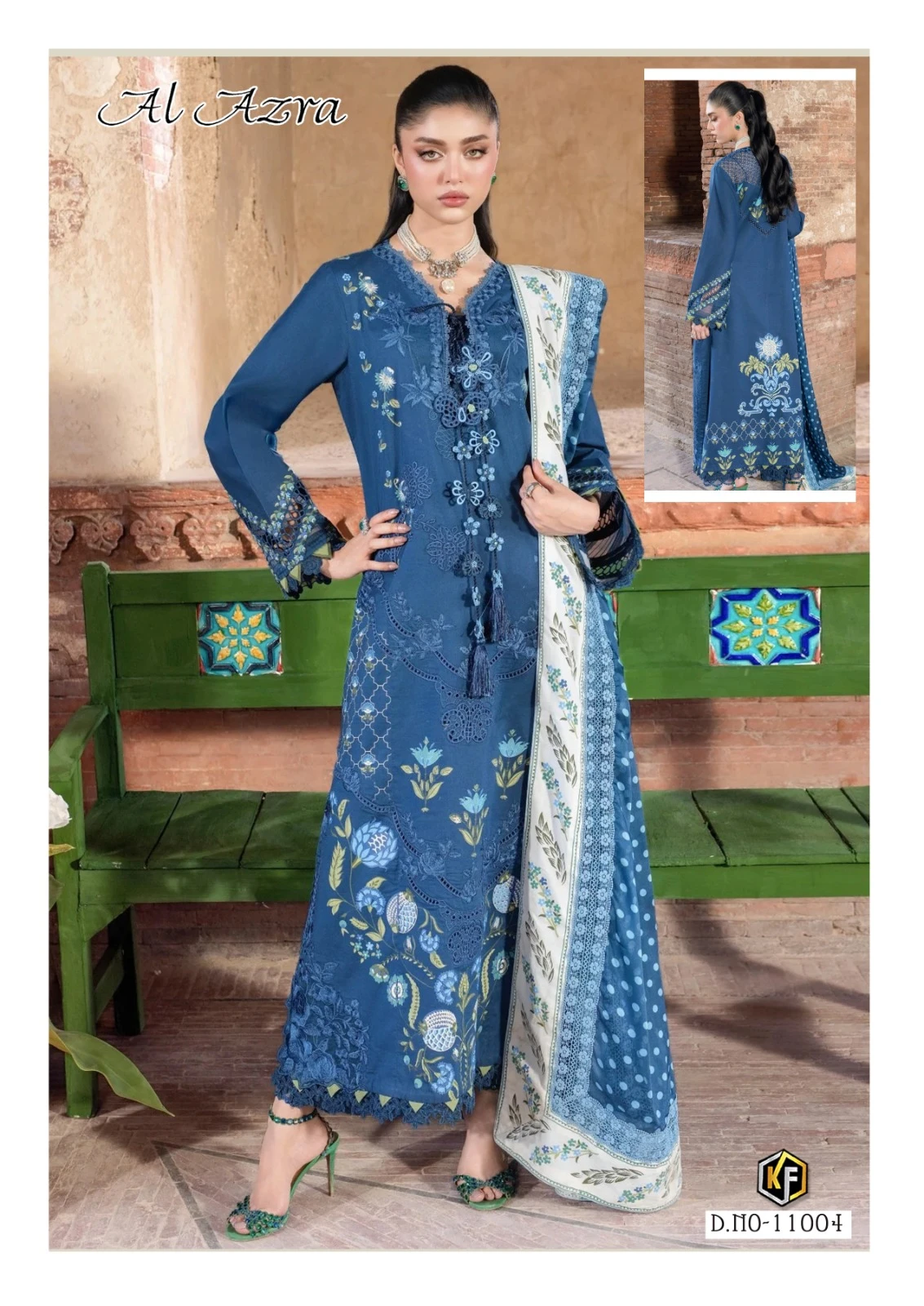 Keval Al Azara Vol 11 - Readymade Dress