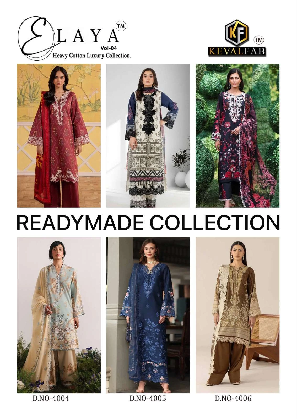 Keval Fab Elaya Vol 4 Ready Made Collection - Readymade Dress