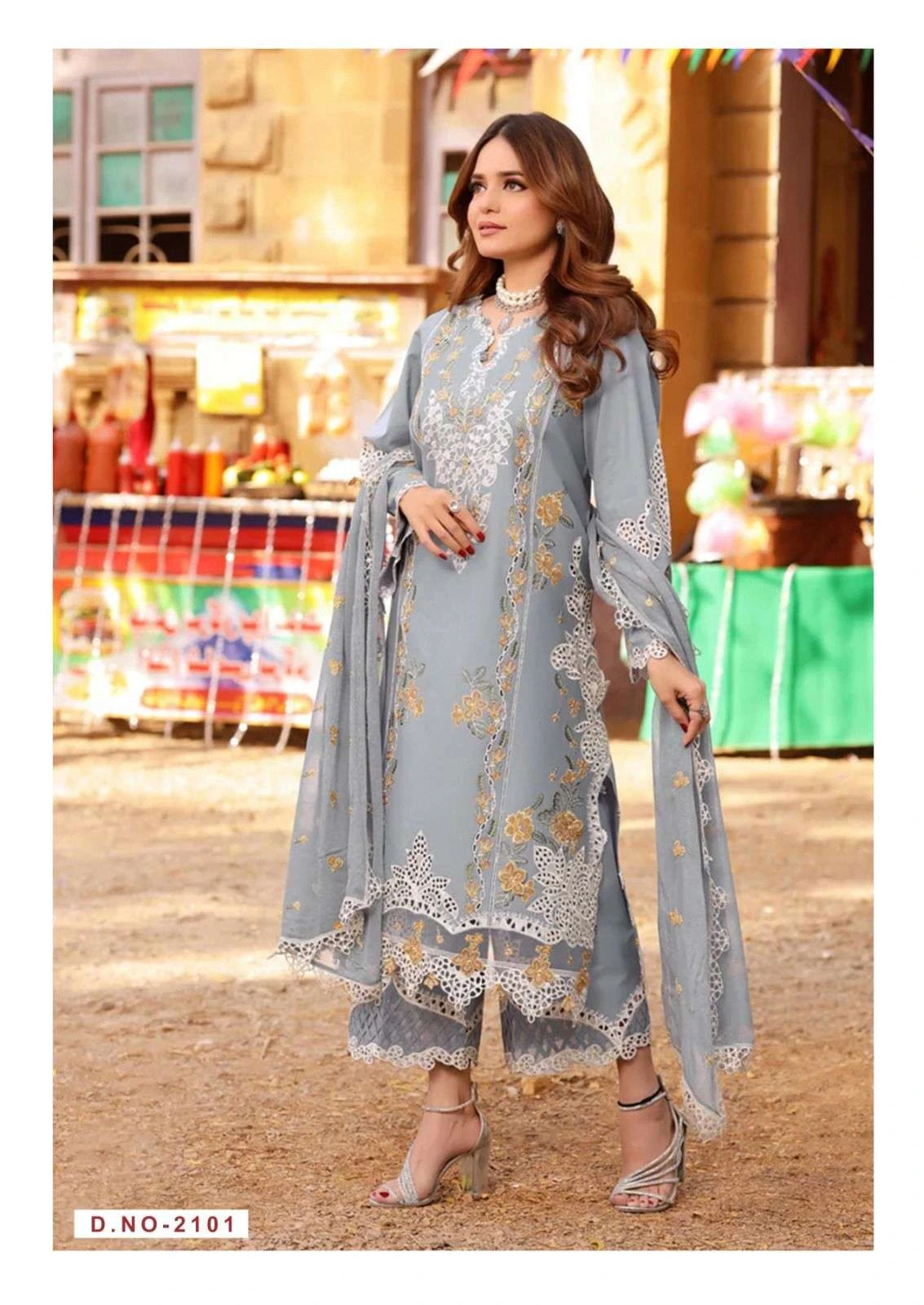 Keval Fab Ellija B Vol 21 Ready Made Collection - Readymade Dress
