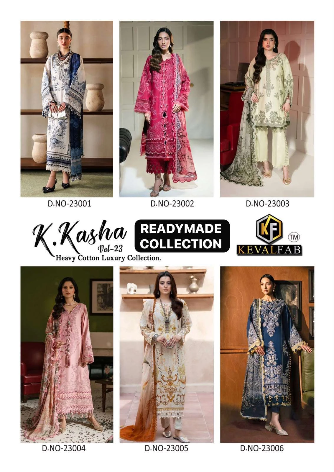 Keval Fab K Kasha Vol 23 Ready Made Collection - Readymade Dress