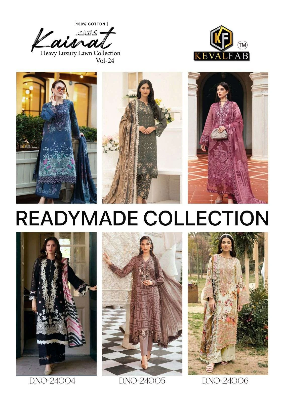 Keval Fab Kainat Vol 24 Ready Made Collection - Readymade Dress