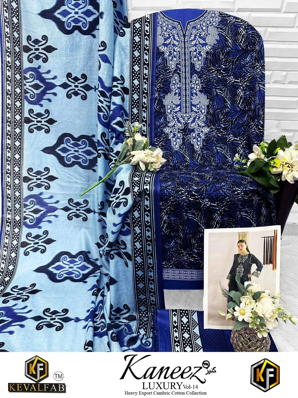 Keval Fab Kaneez Heavy Cotton Luxury Collection Vol14