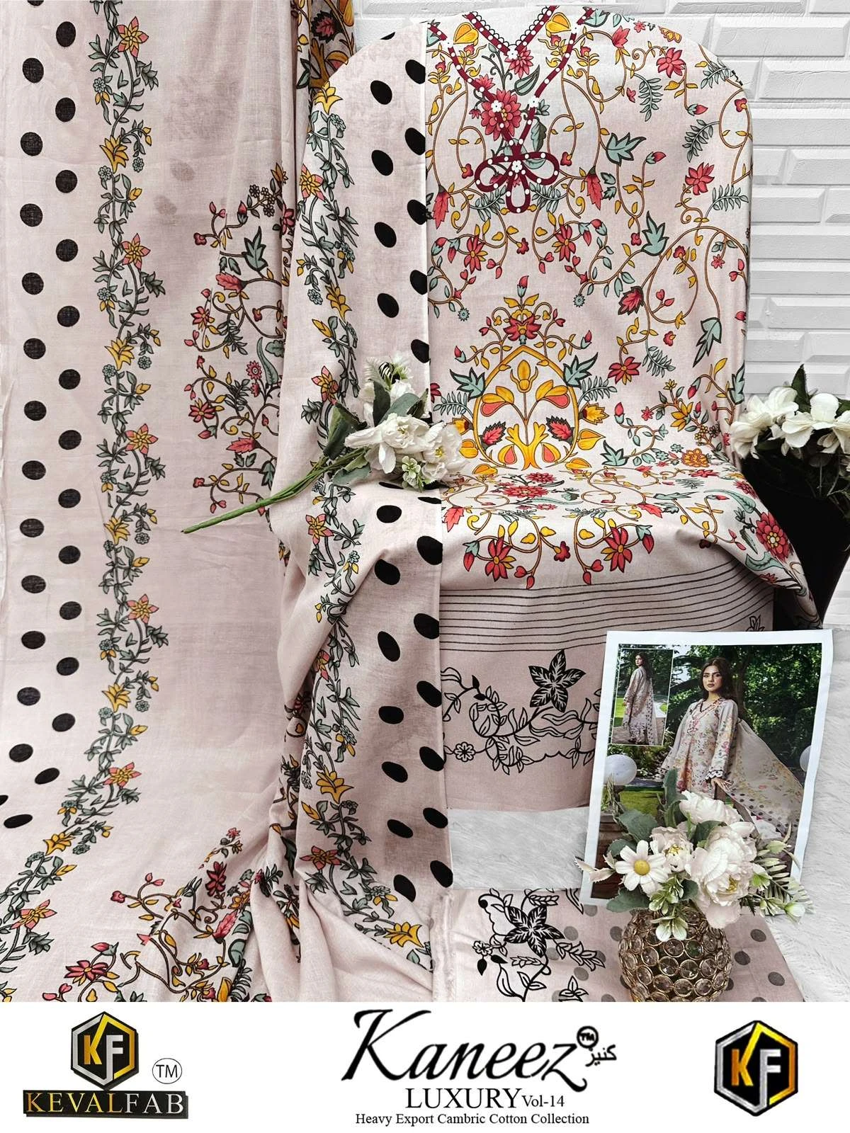 Keval Fab Kaneez Heavy Cotton Luxury Collection Vol14