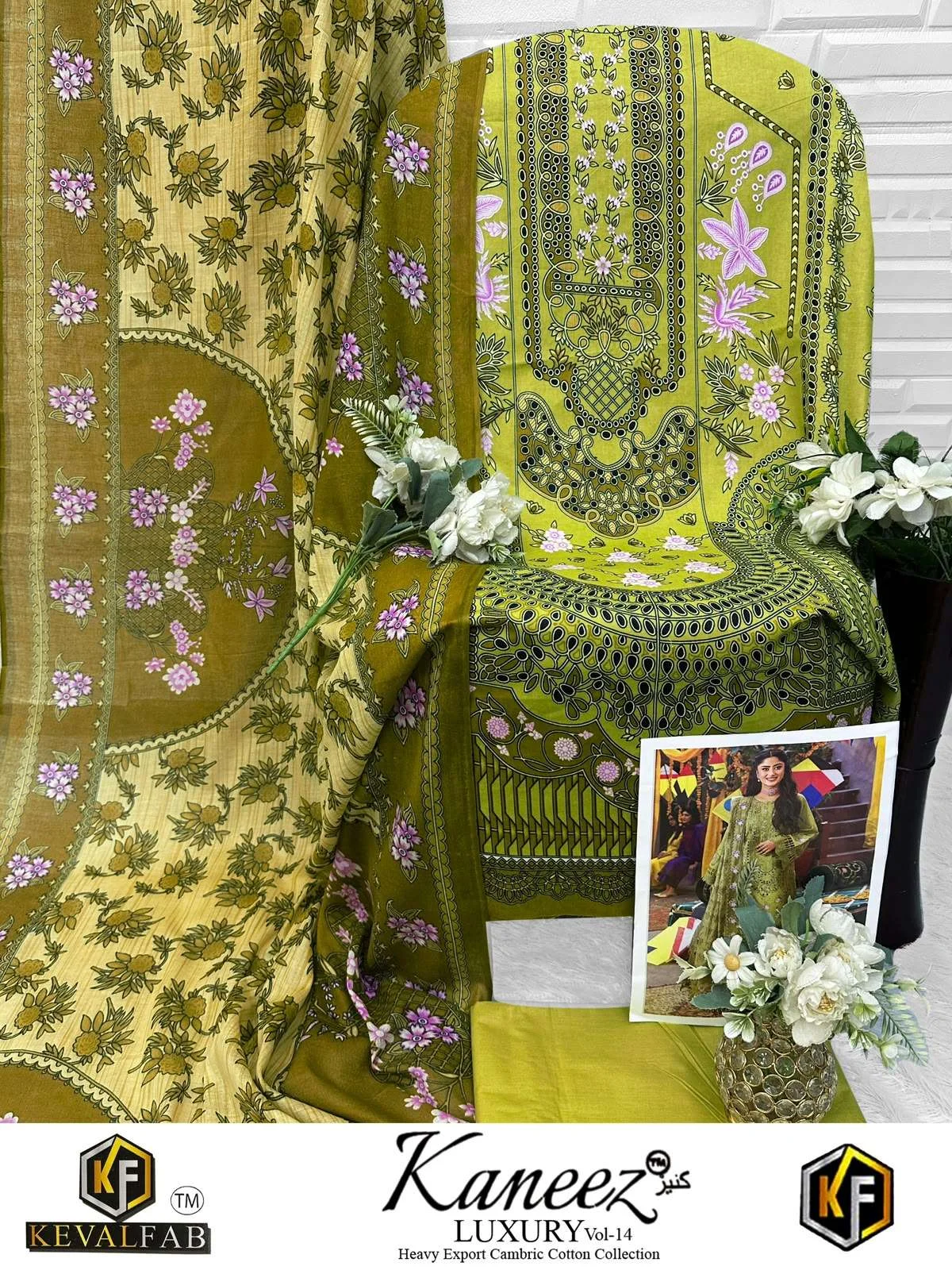 Keval Fab Kaneez Heavy Cotton Luxury Collection Vol14