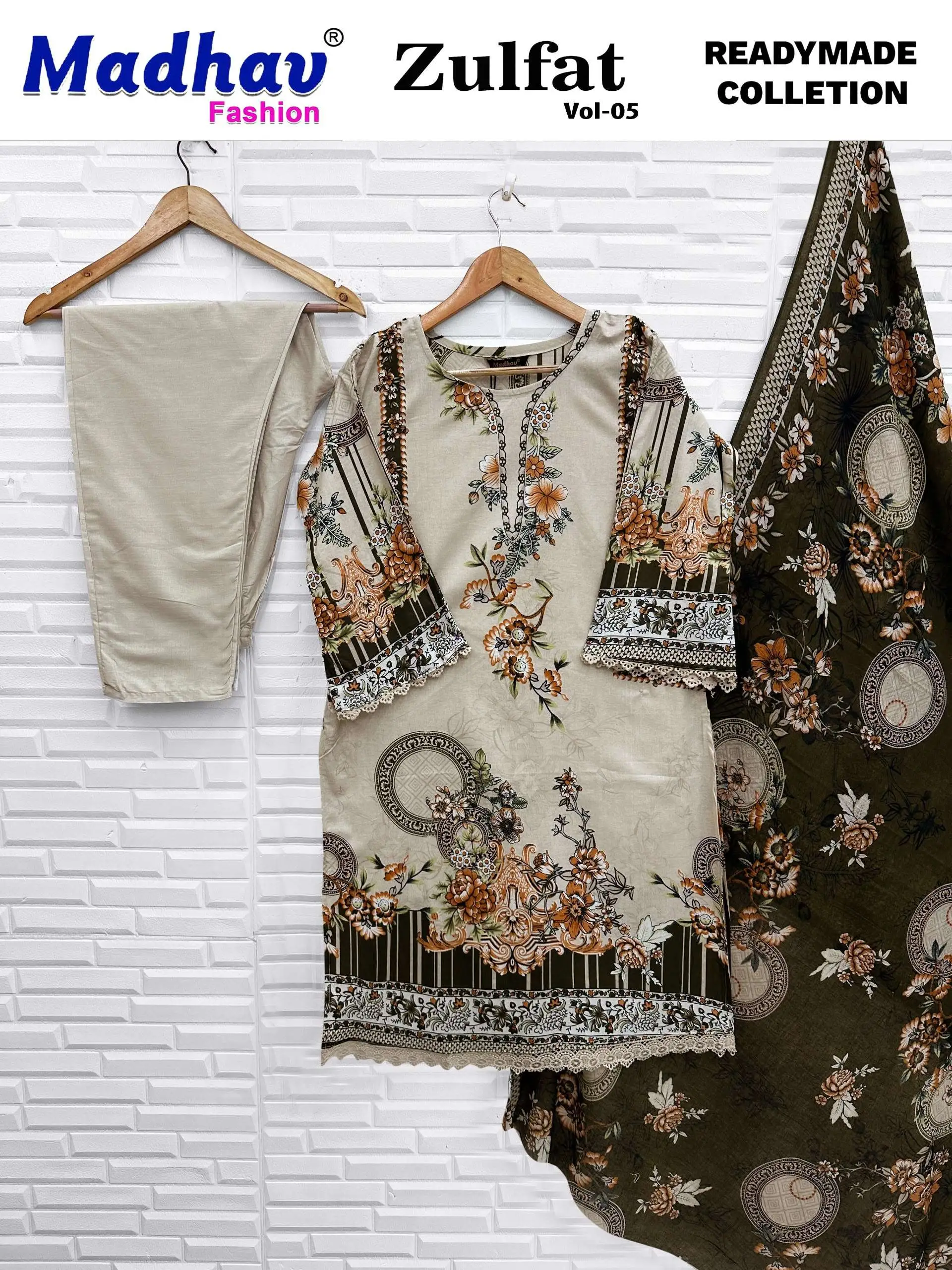 Madhav Zulfat Vol 5 Ready Made Collection - Readymade Dress