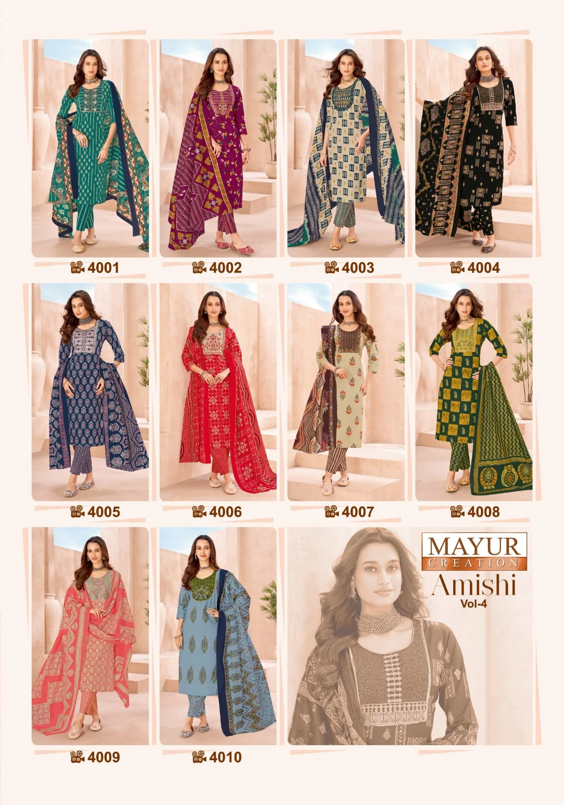 Mayur Amishi Vol 4 - Readymade Dress