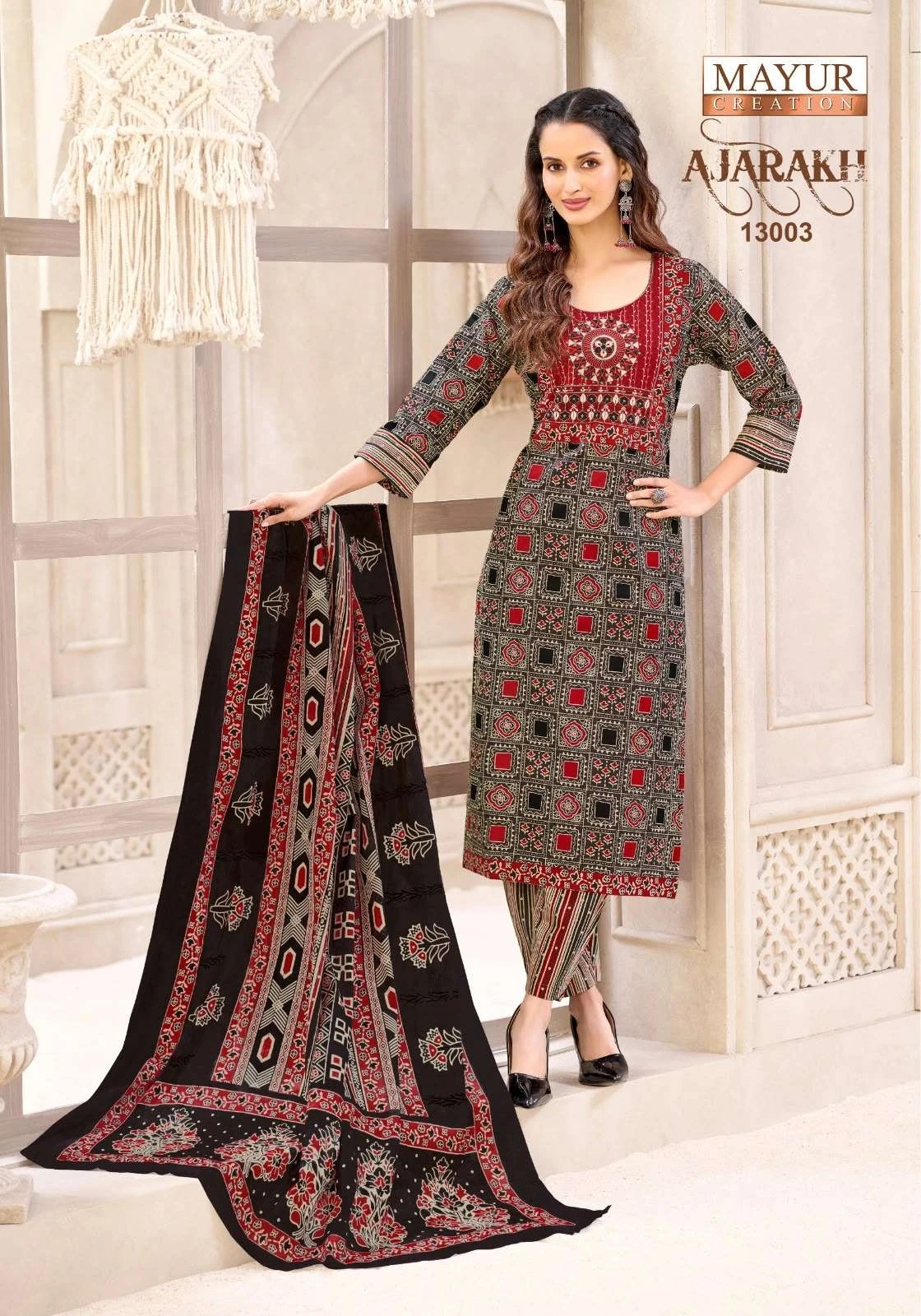 Mayur Creation Ajarakh Vol 13 Ready Made Collection - Readymade Dress
