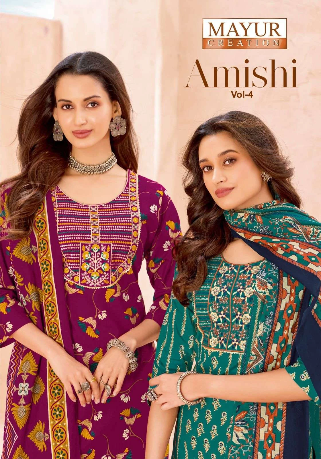 Mayur Creation Amishi Vol 4 Ready Made Collection - Readymade Dress
