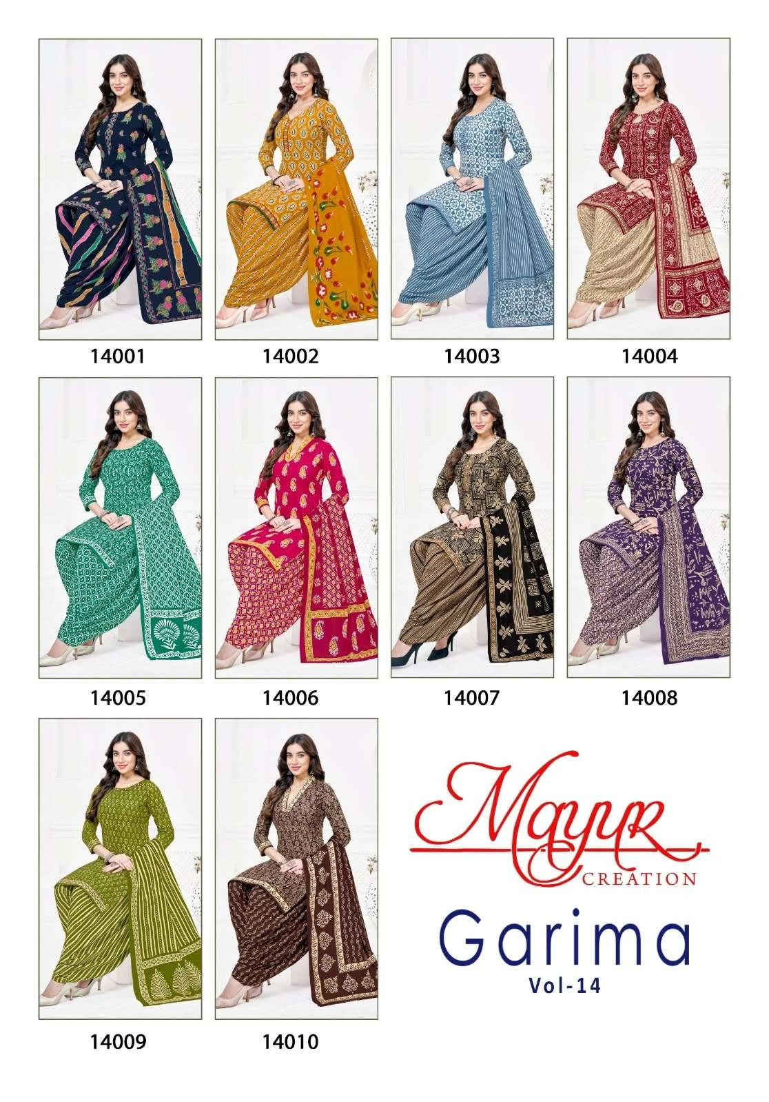 Mayur Creation Garima Vol 14 - Readymade Dress