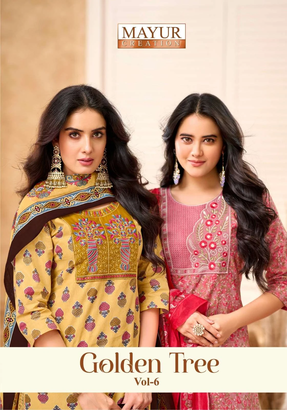 Mayur Creation Golden Tree Vol 6 Ready Made Collection - Readymade Dress