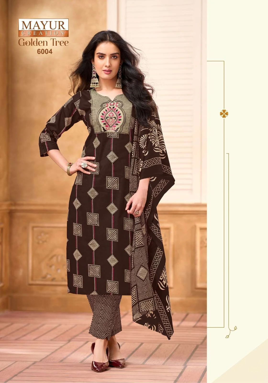 Mayur Creation Golden Tree Vol 6 Ready Made Collection - Readymade Dress