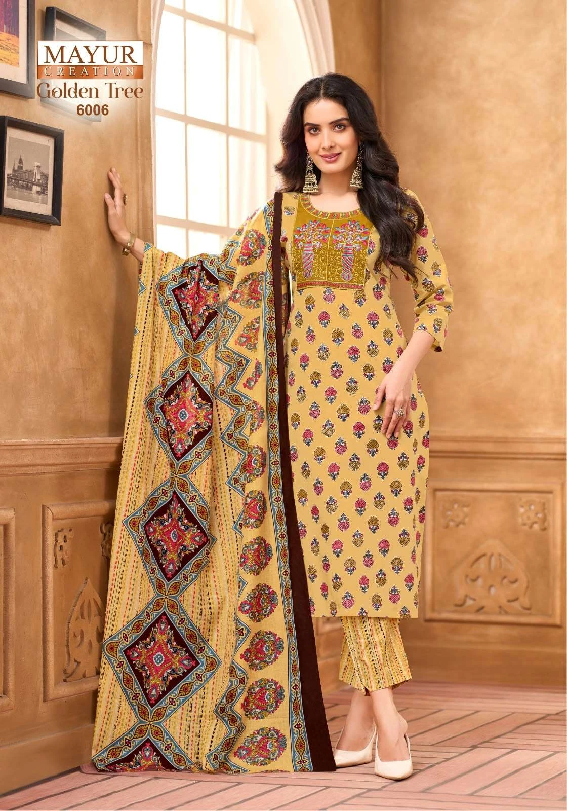 Mayur Creation Golden Tree Vol 6 Ready Made Collection - Readymade Dress