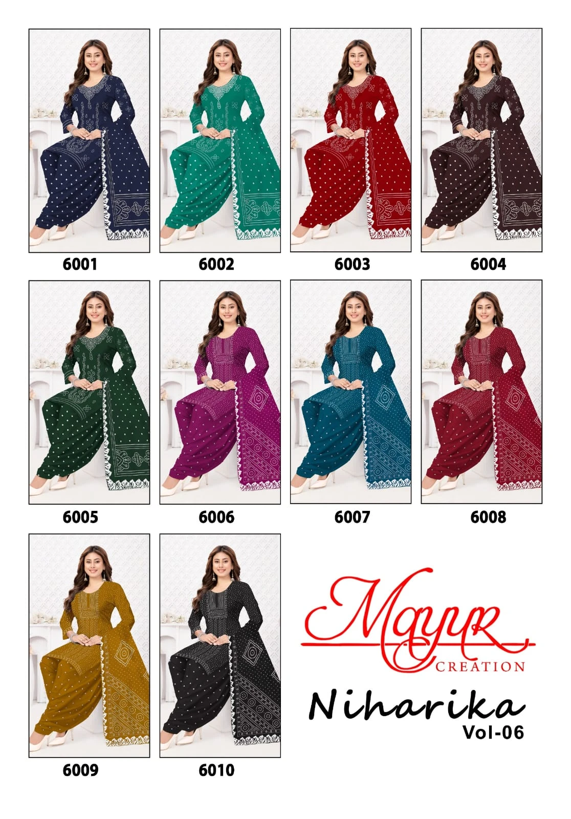 Mayur Creation Niharika Vol 6