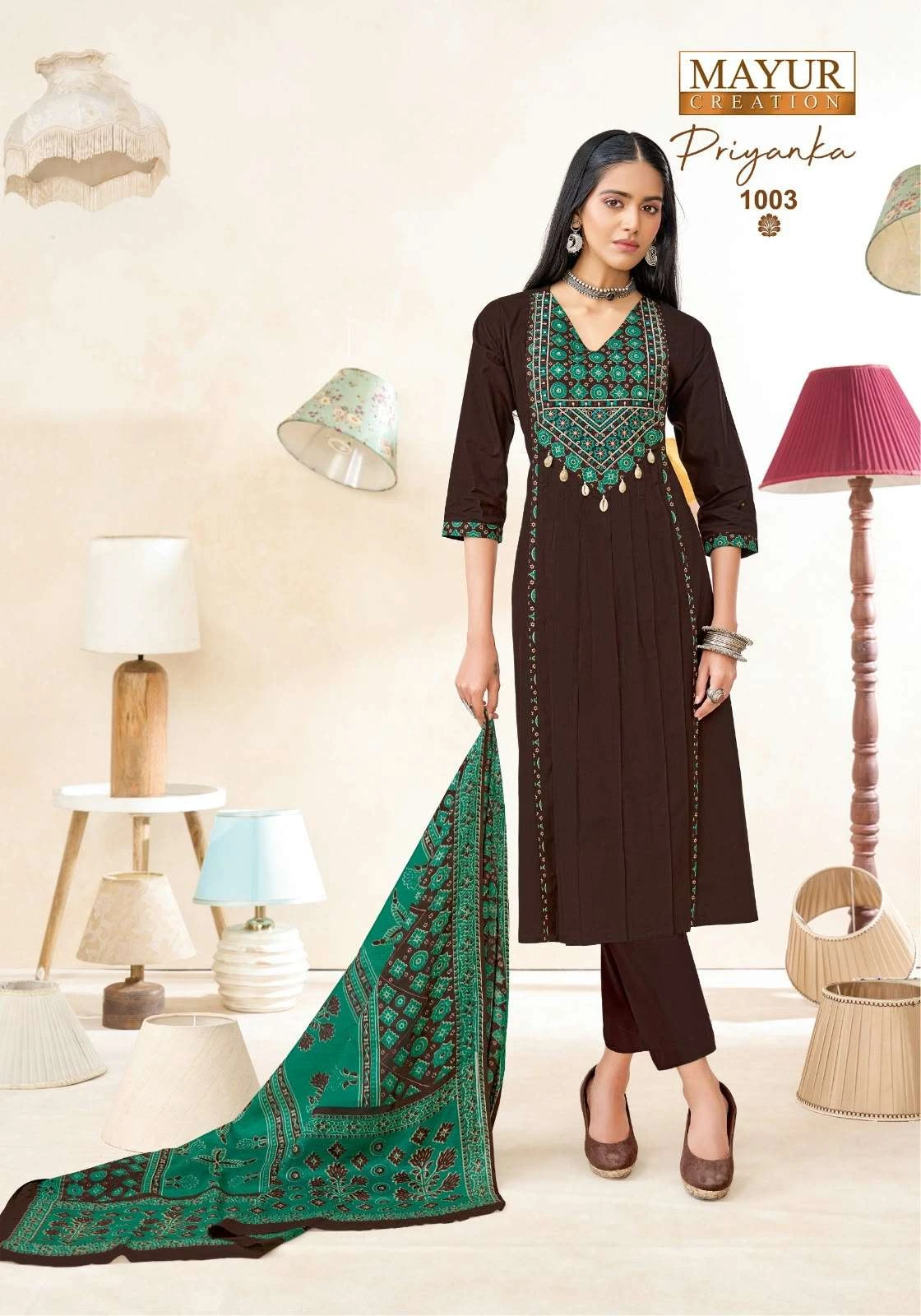 Mayur Creation Priyanka Vol 1 Ready Made Collection - Readymade Dress