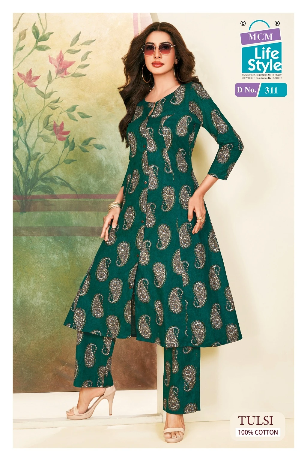 MCM Tulsi Vol 3 - Readymade Dress