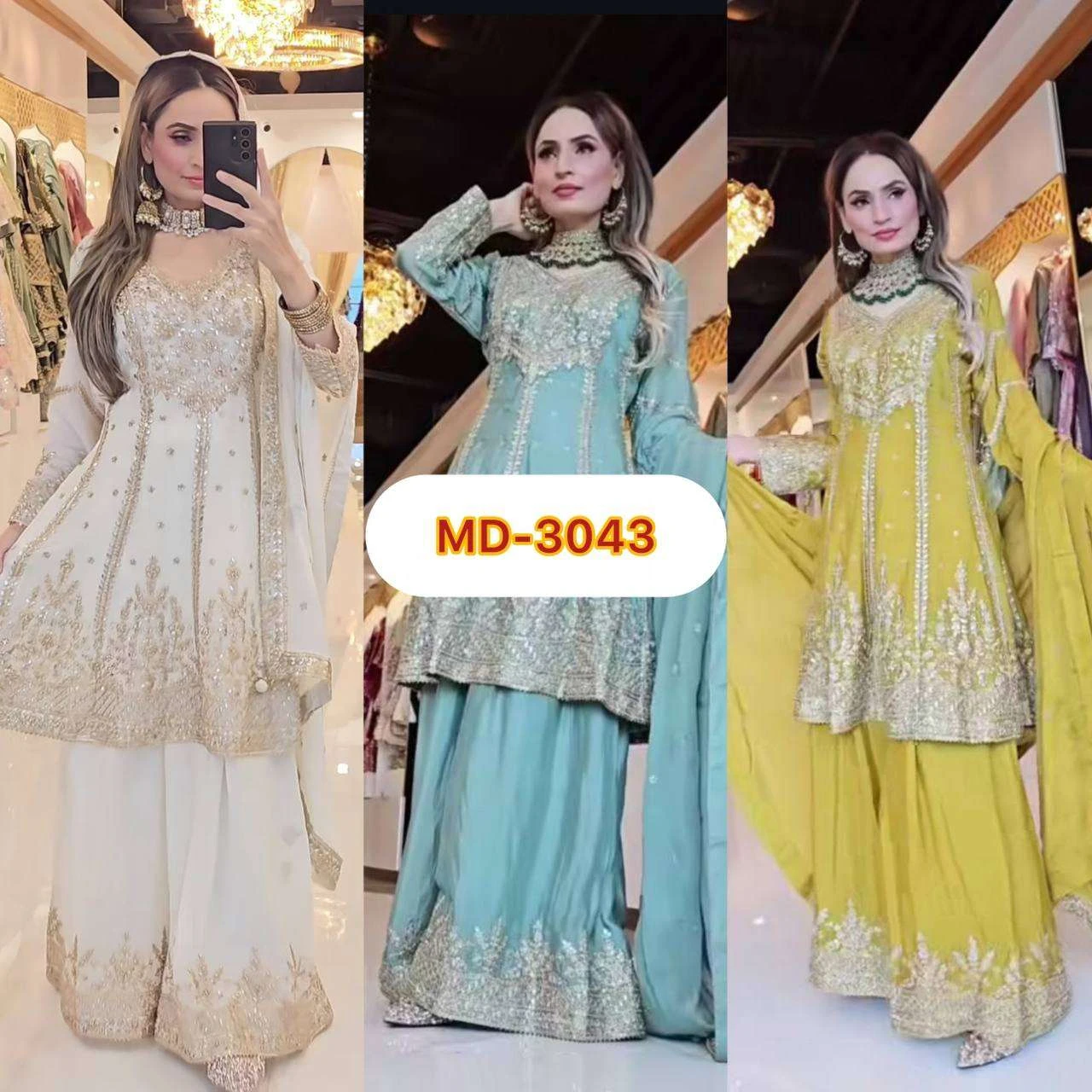 Md 3043 - Readymade Dress