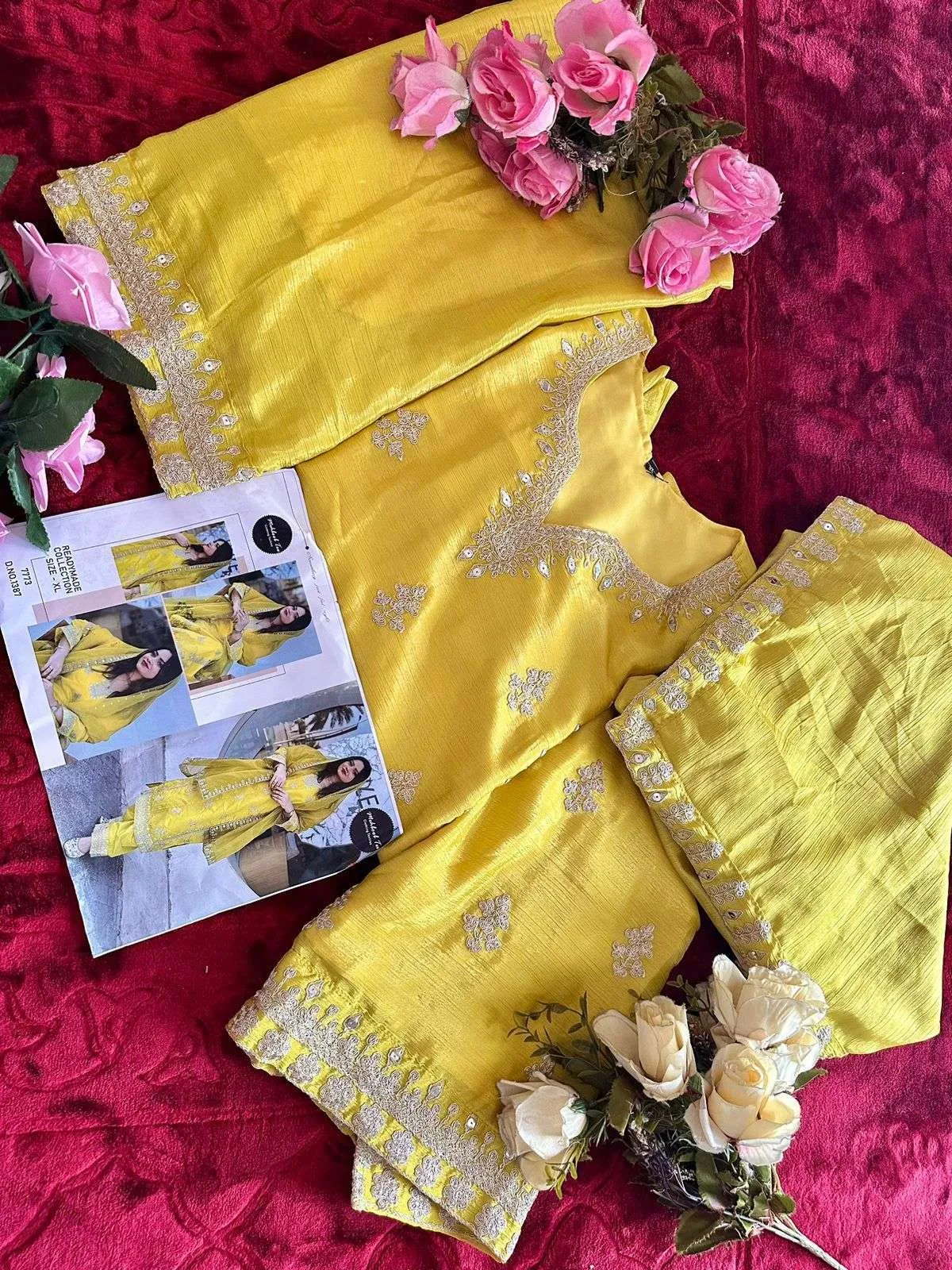 Mehboob Tex D No 1387 - Readymade Dress