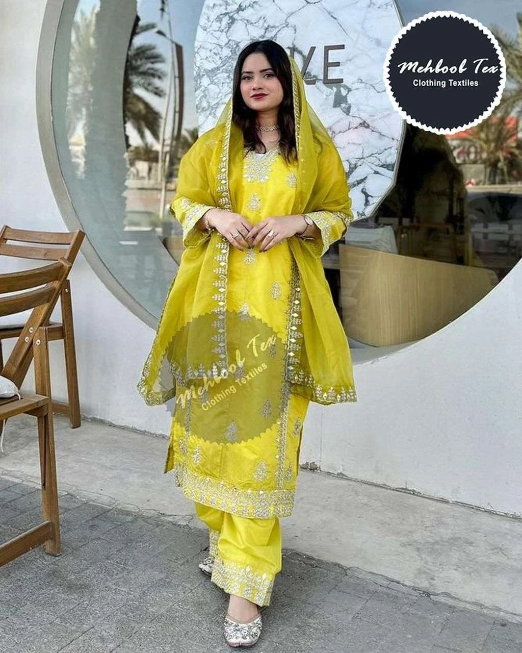 Mehboob Tex D No 1387 - Readymade Dress