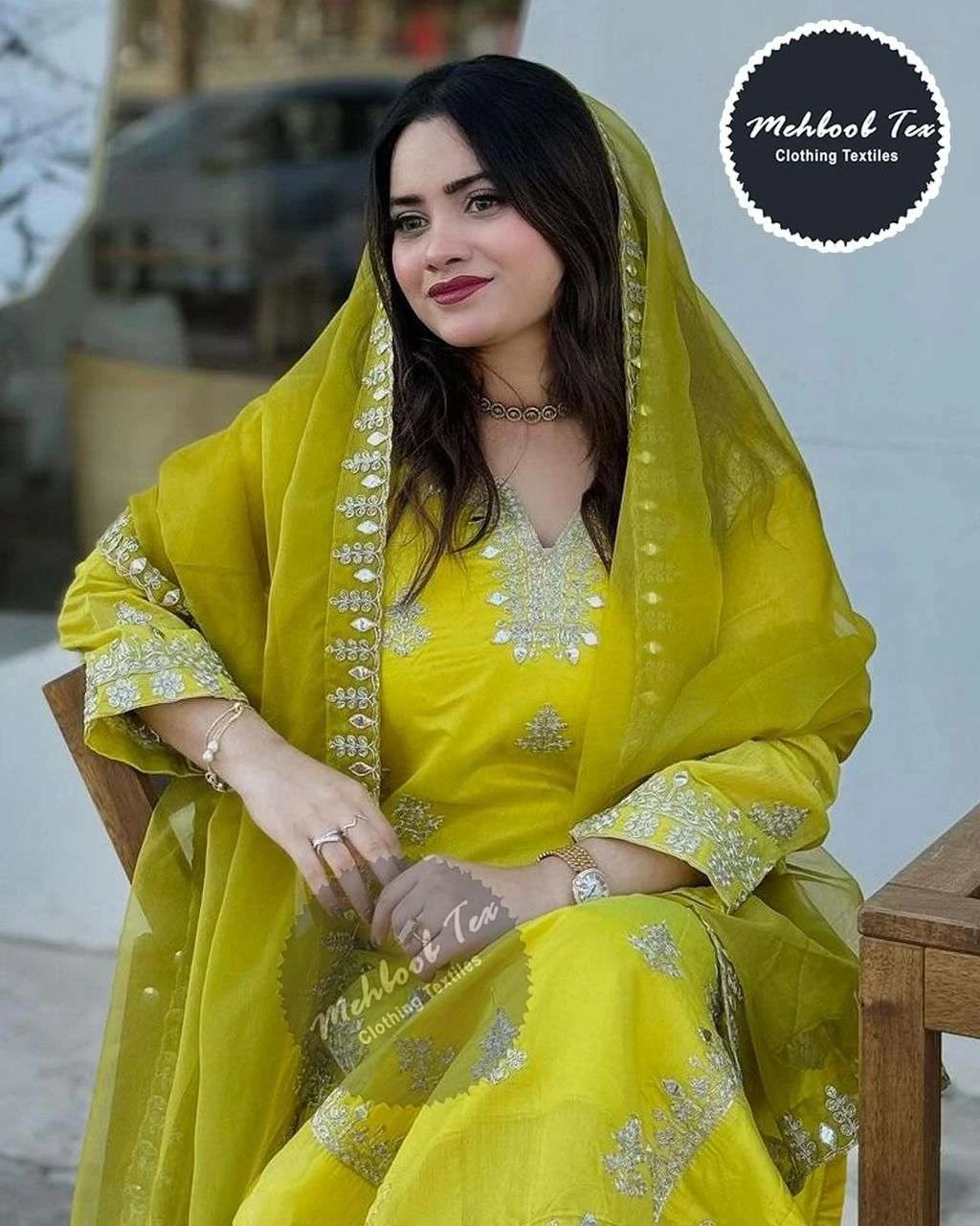 Mehboob Tex D No 1387 - Readymade Dress