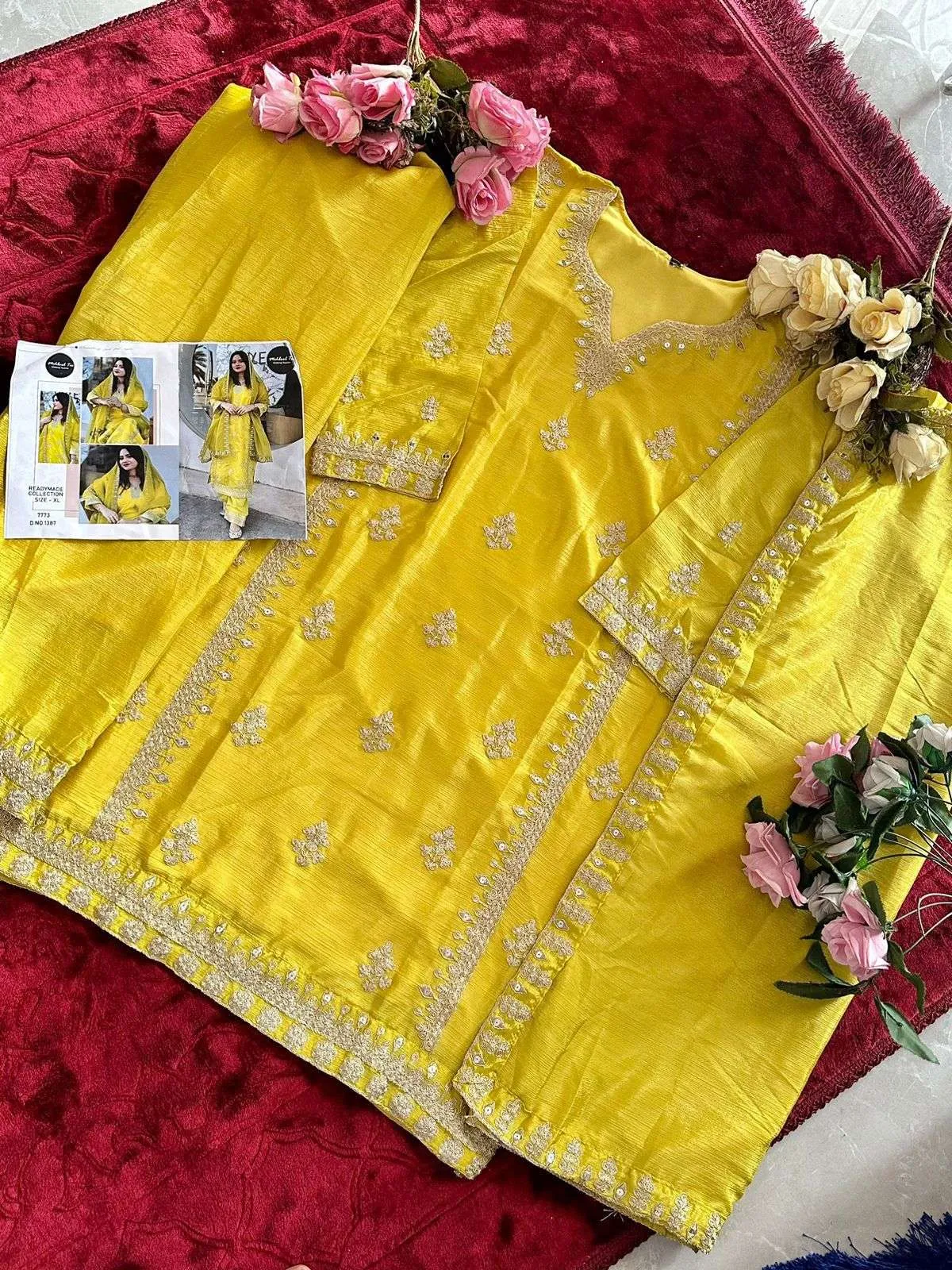 Mehboob Tex D No 1387 - Readymade Dress