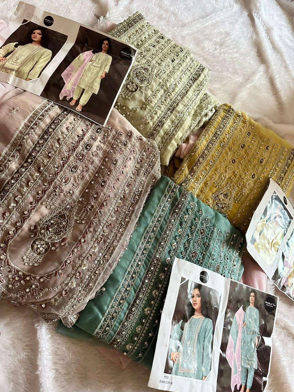 Mehboob Tex Design No - 1239 Abcd