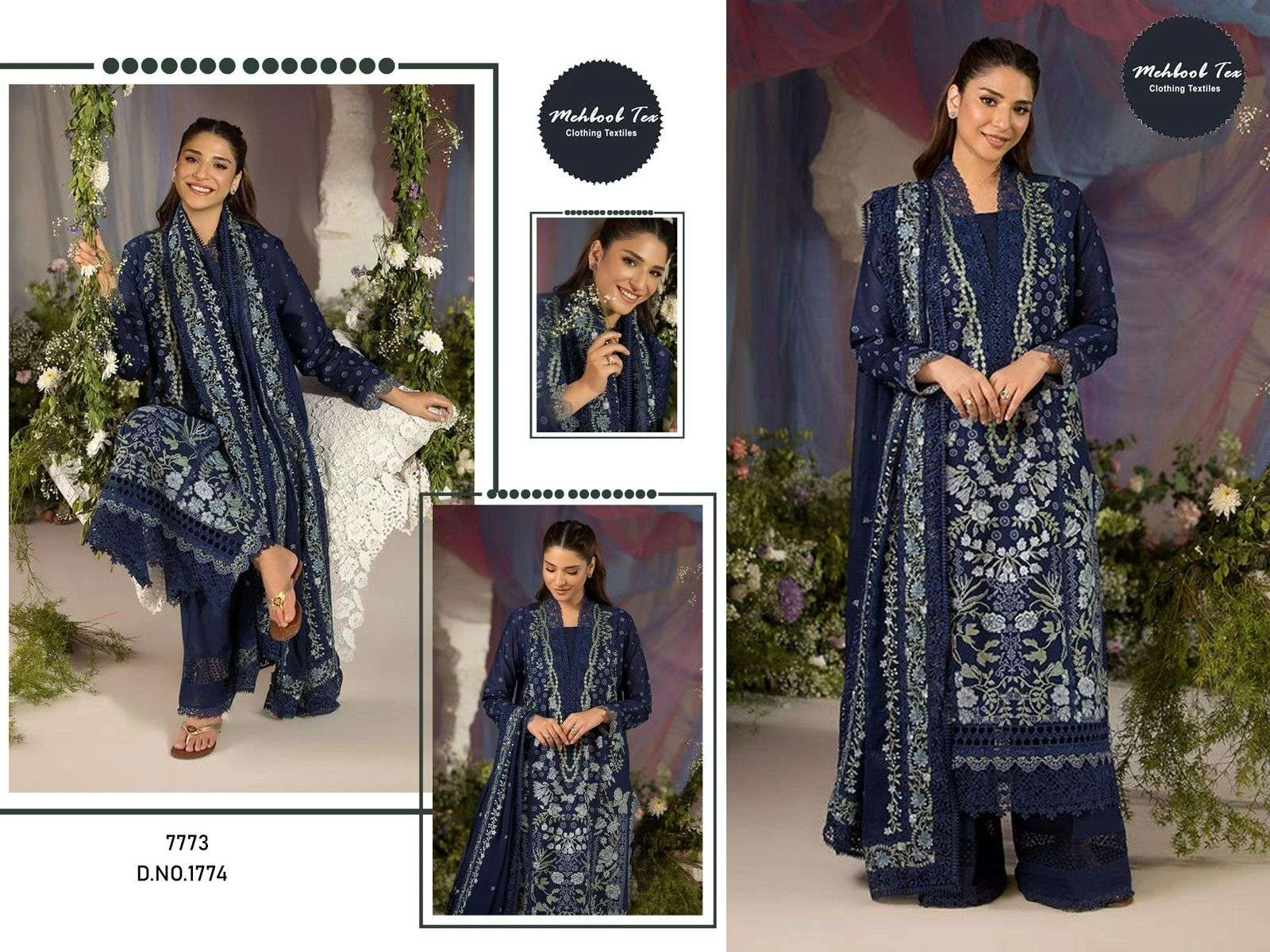 Mehboob Tex Design No - 1773-1774