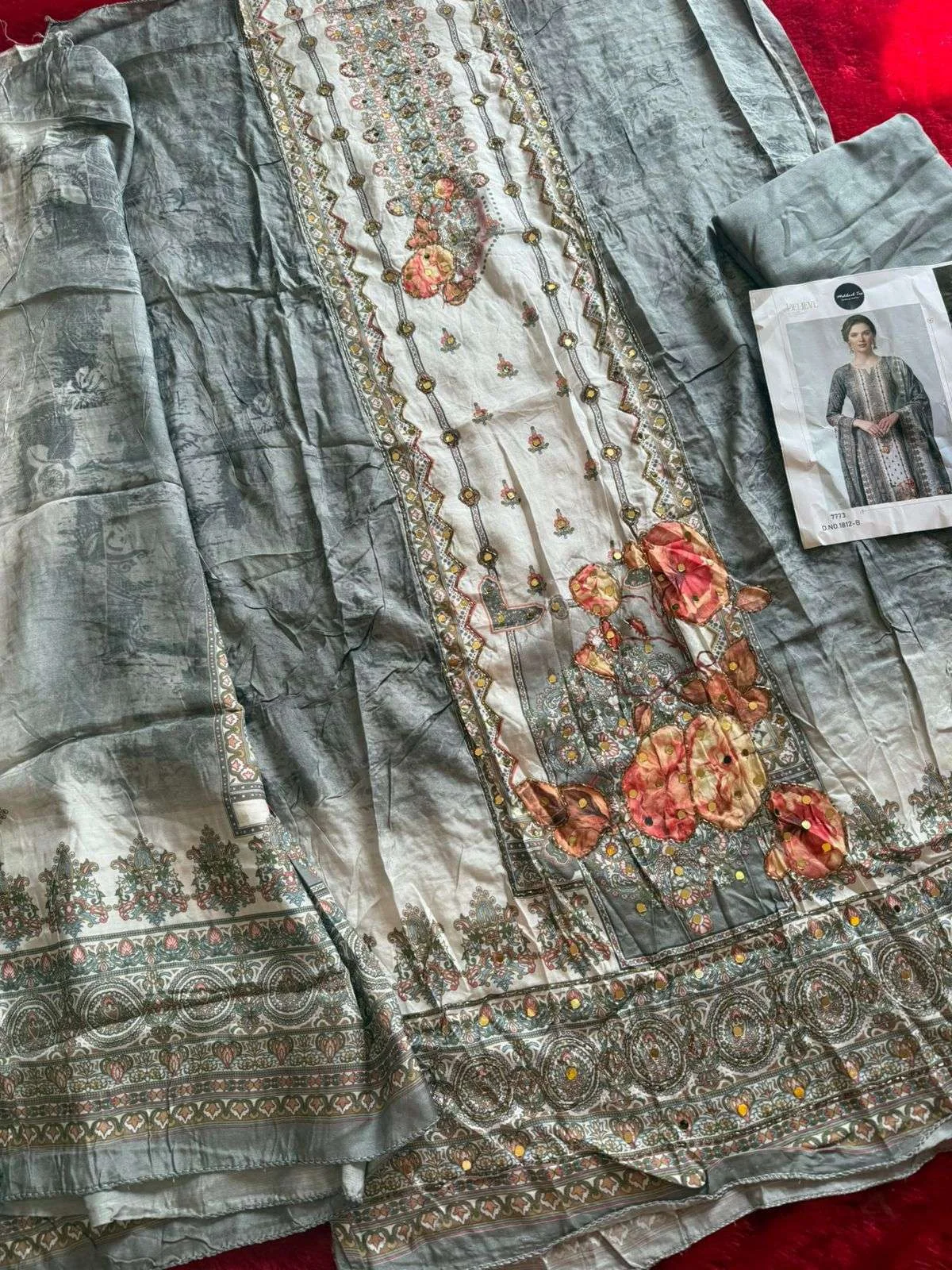 Mehboob Tex Design No - 1812 Ab - 1813 Ab