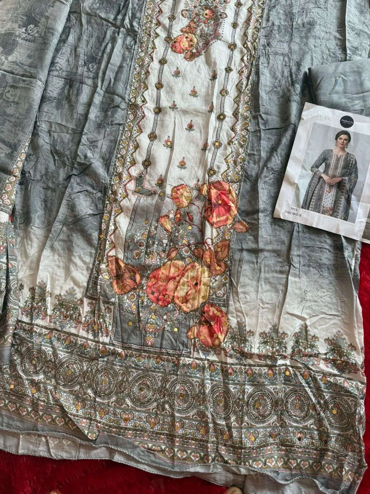 Mehboob Tex Design No - 1812 Ab - 1813 Ab