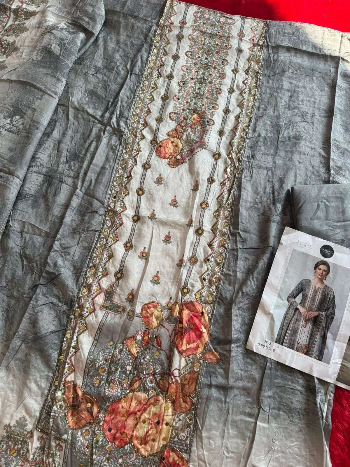 Mehboob Tex Design No - 1812 Ab - 1813 Ab