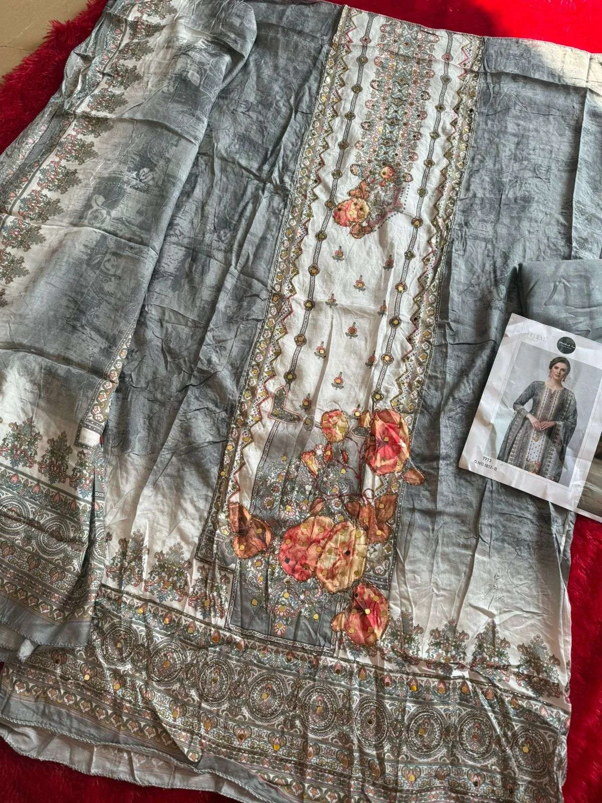 Mehboob Tex Design No - 1812 Ab - 1813 Ab