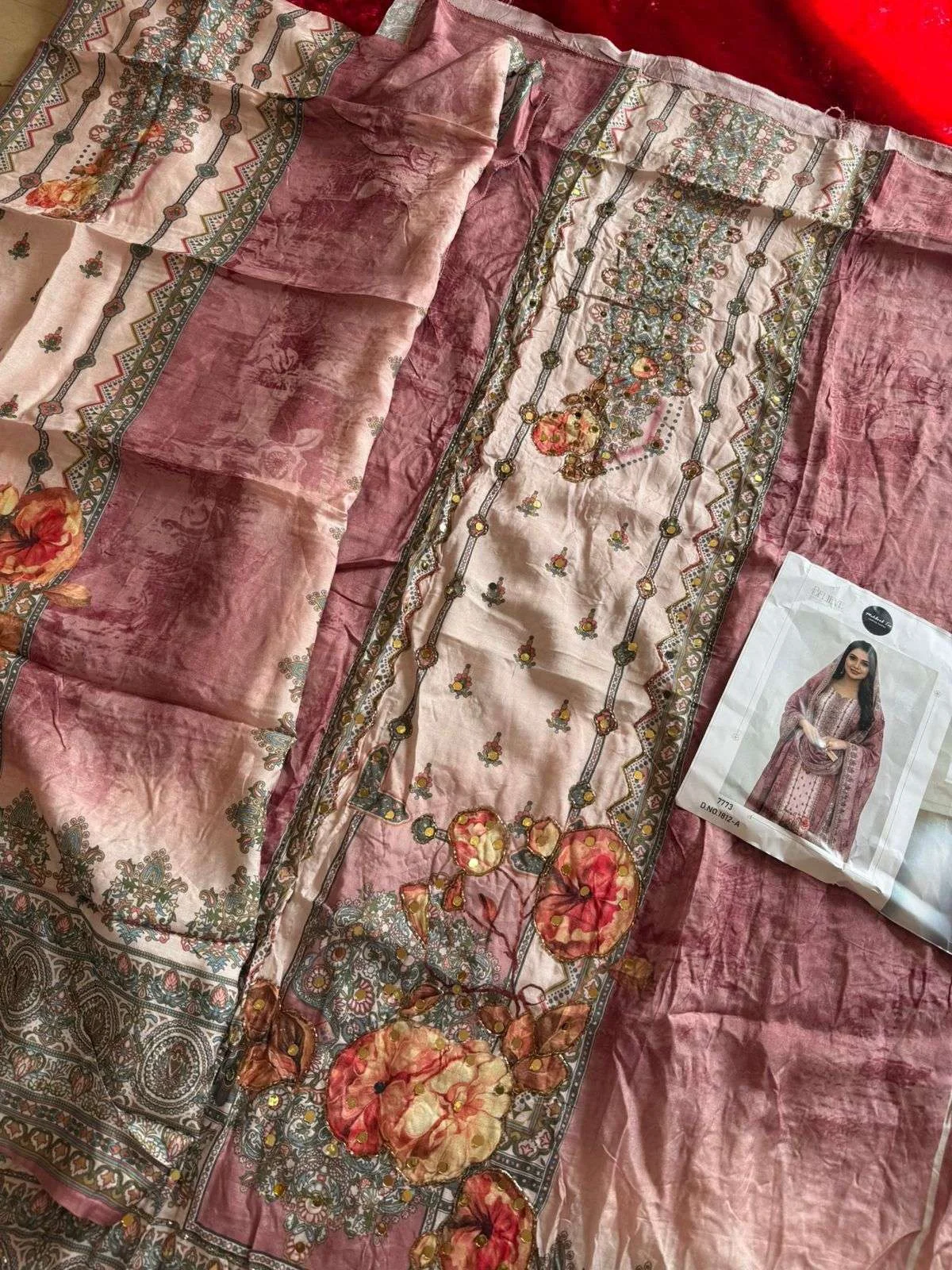 Mehboob Tex Design No - 1812 Ab - 1813 Ab