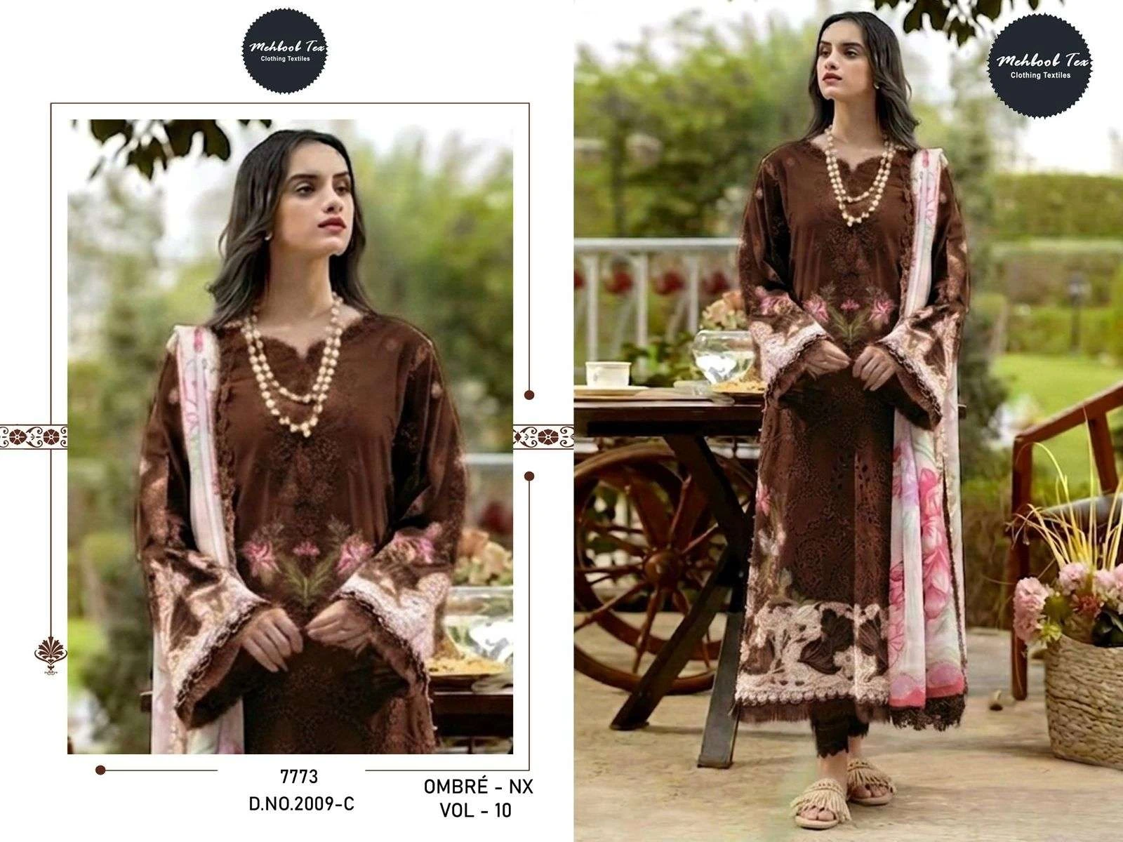 Mehboob Tex Ombre Nx Vol 10