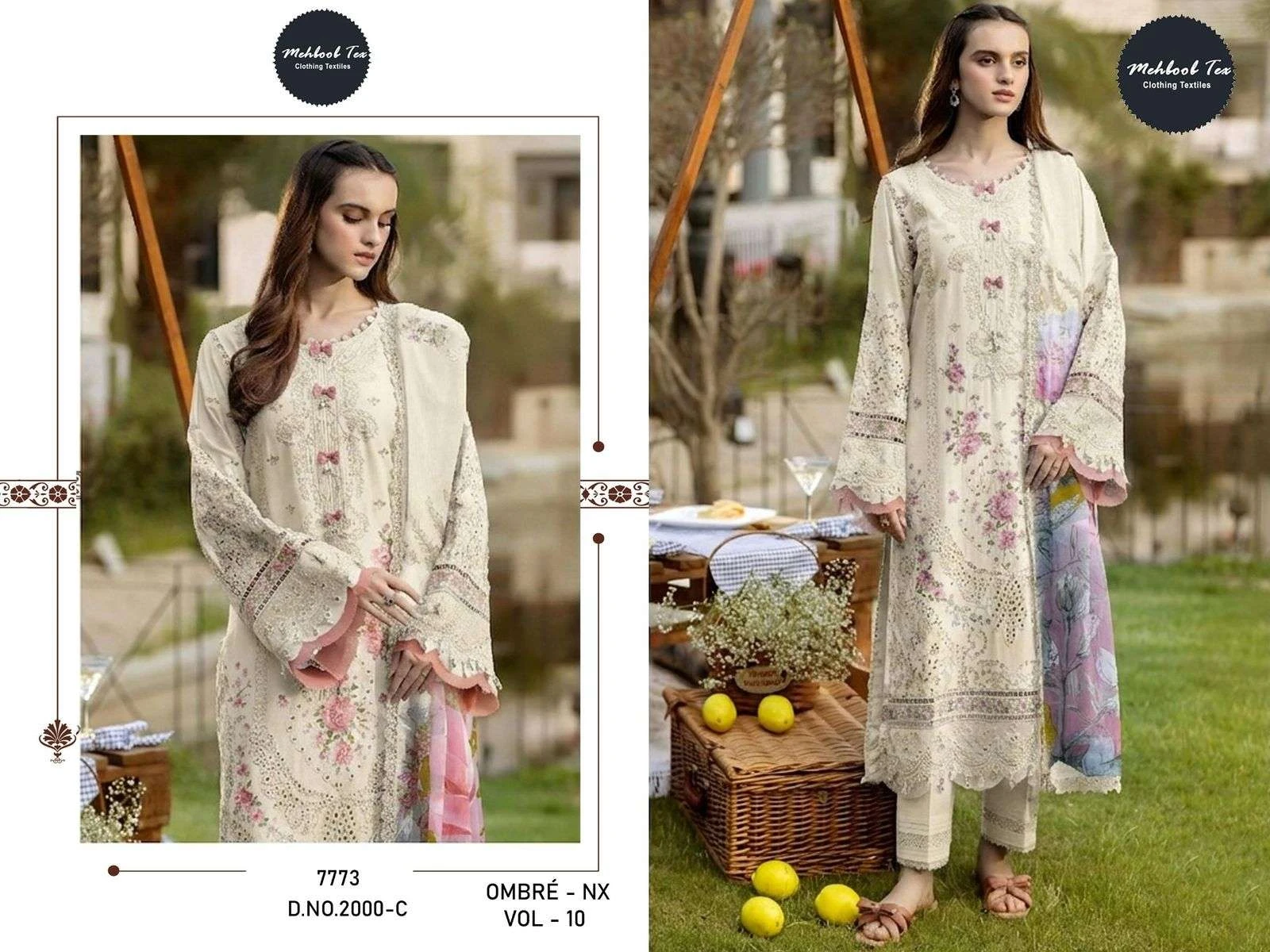 Mehboob Tex Ombre Nx Vol 10
