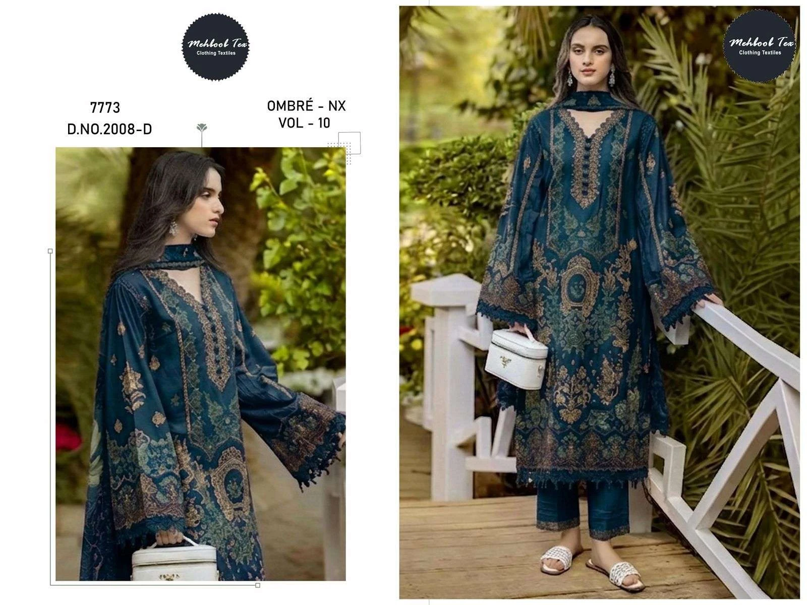 Mehboob Tex Ombre Nx Vol 10