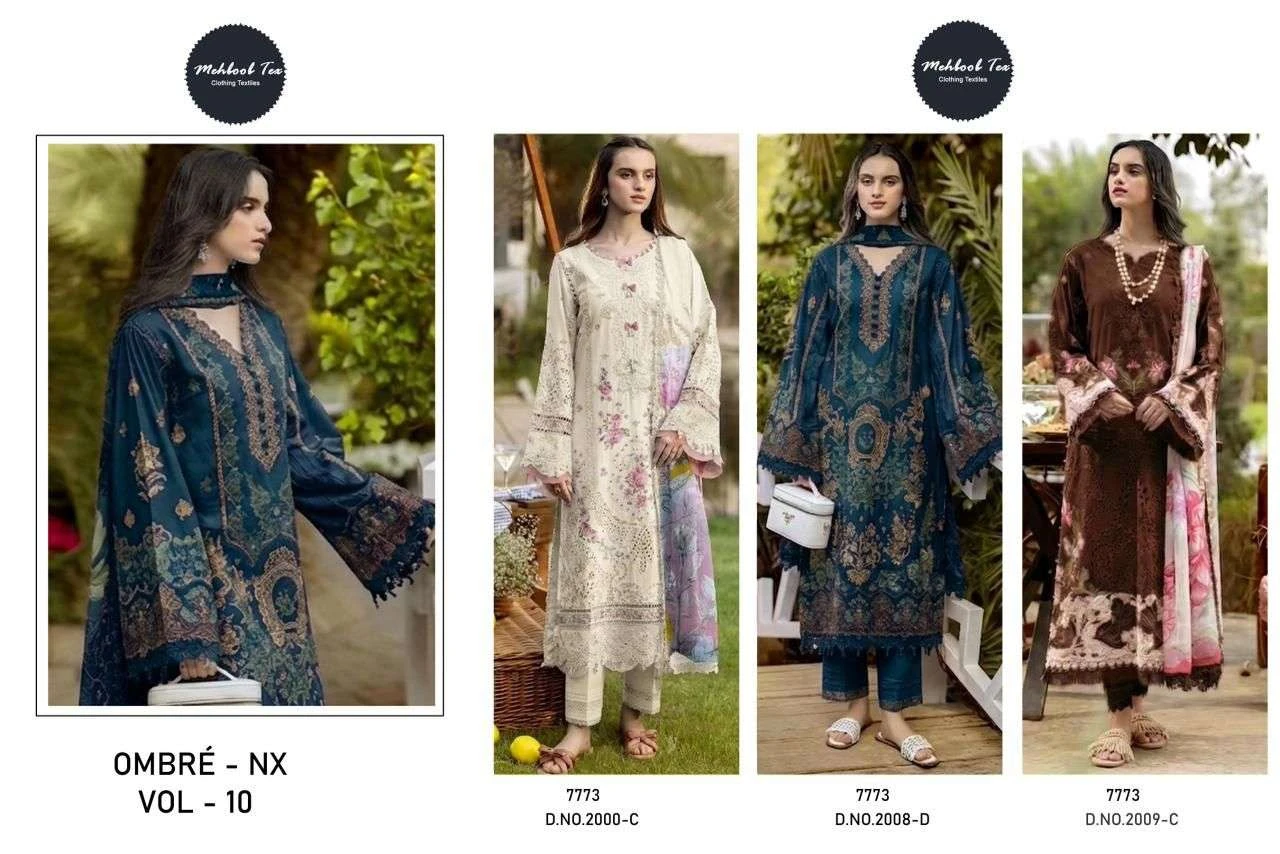 Mehboob Tex Ombre Nx Vol 10