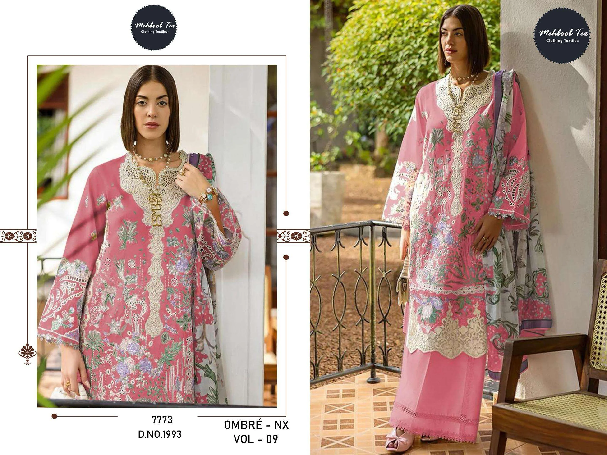 Mehboob Tex Ombre Nx Vol 9