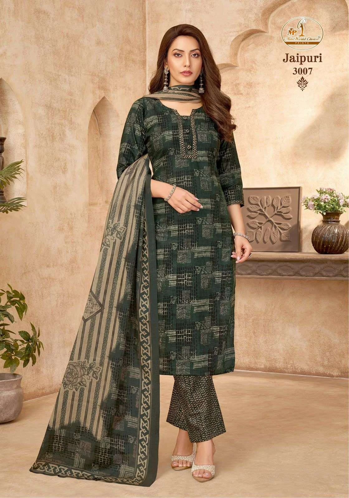 Miss World Jaipuri Vol 3 Ready Made Collection - Readymade Dress