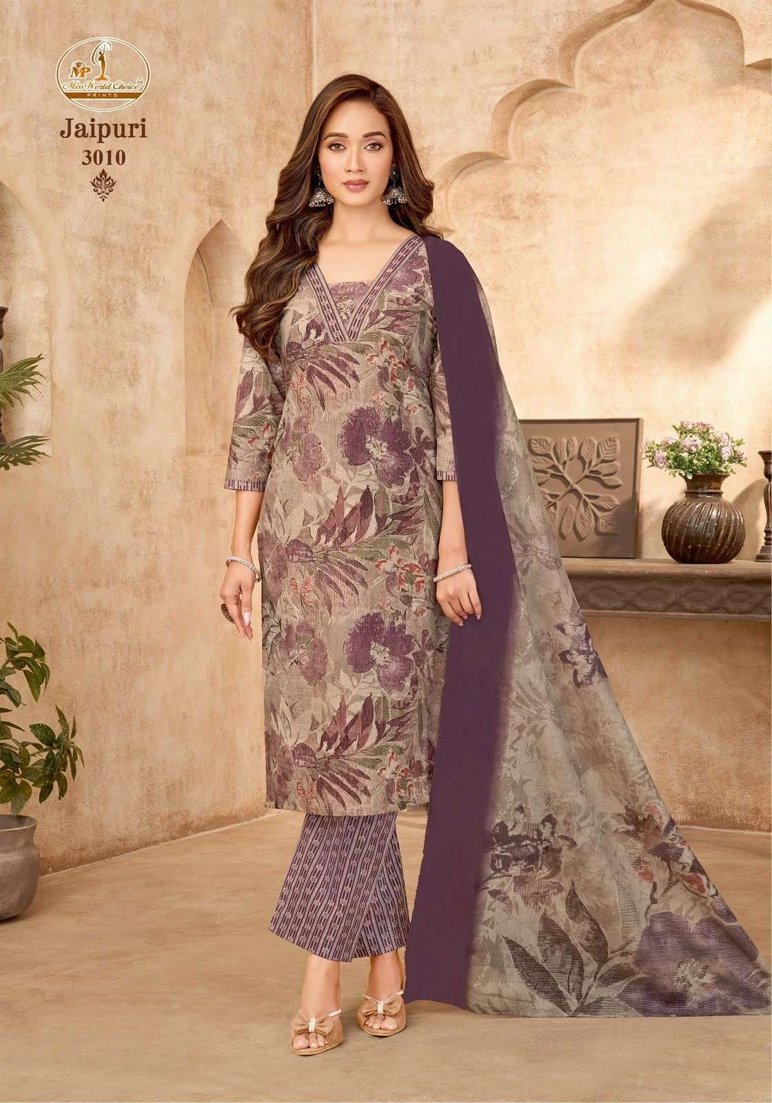 Miss World Jaipuri Vol 3 Ready Made Collection - Readymade Dress