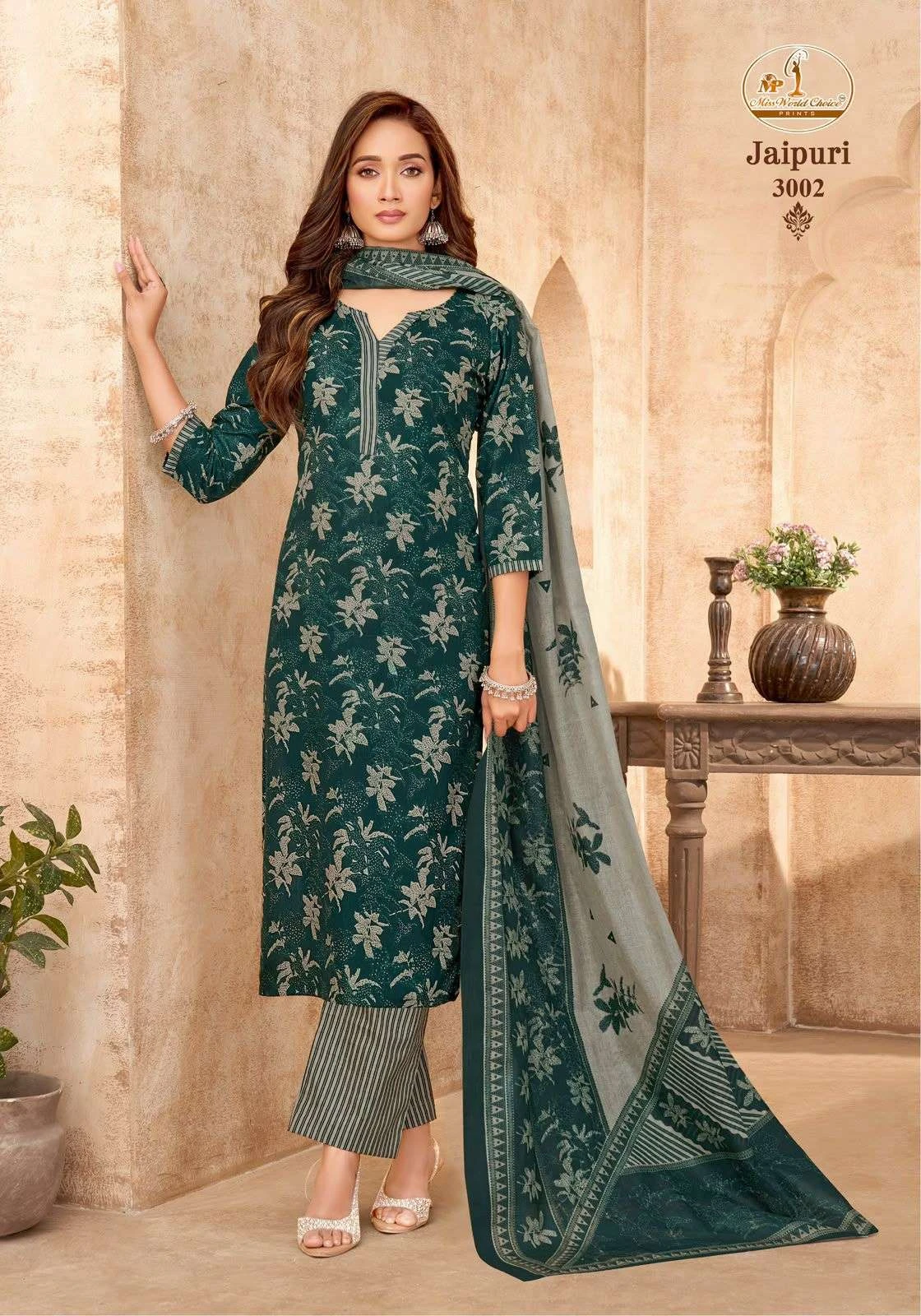 Miss World Jaipuri Vol 3 Ready Made Collection - Readymade Dress