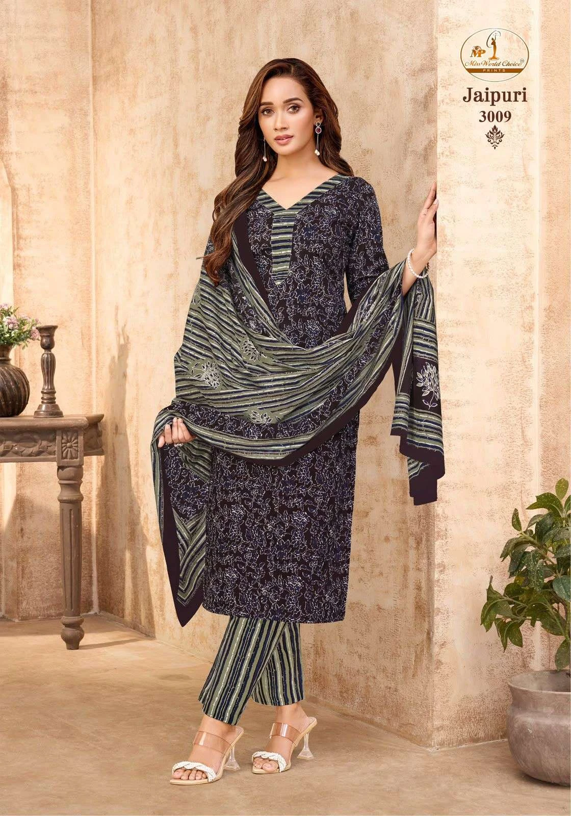 Miss World Jaipuri Vol 3 Ready Made Collection - Readymade Dress