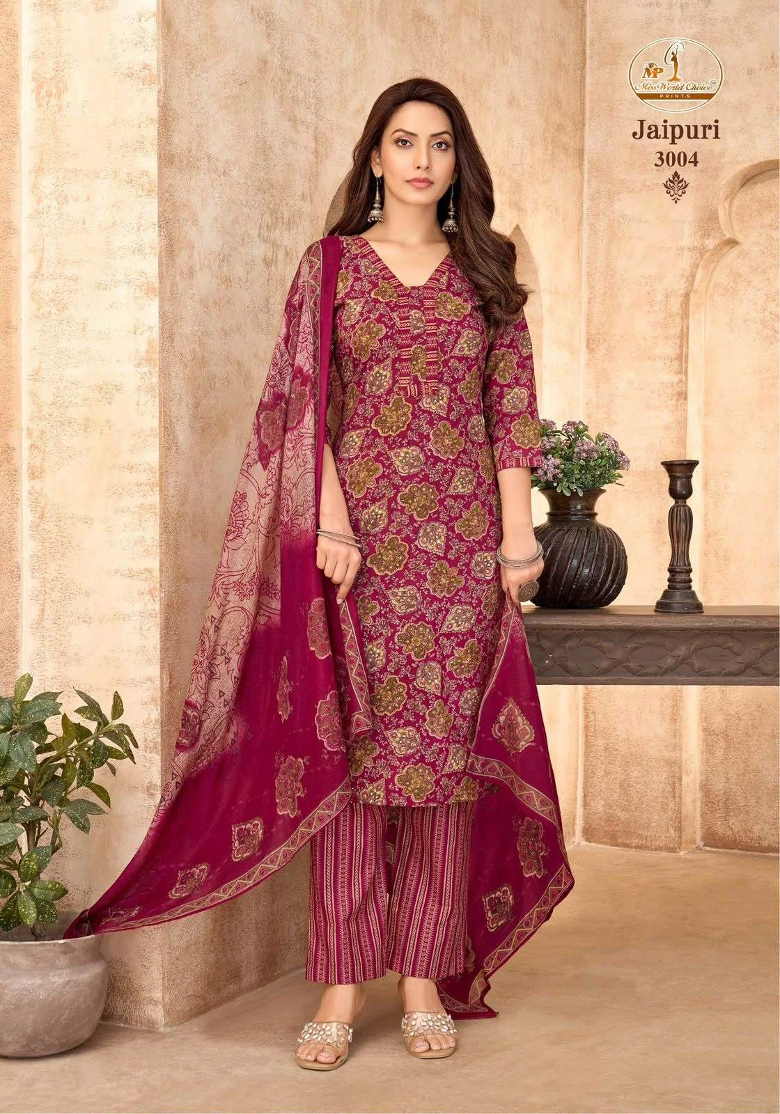 Miss World Jaipuri Vol 3 Ready Made Collection - Readymade Dress