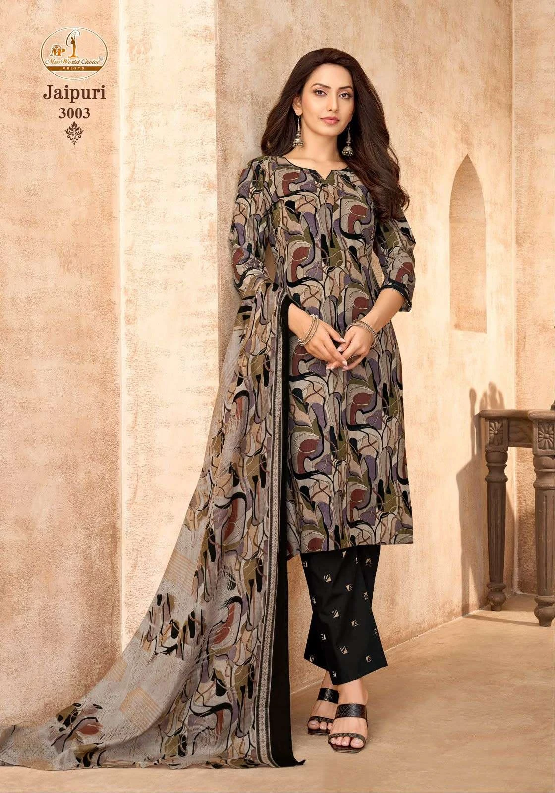 Miss World Jaipuri Vol 3 Ready Made Collection - Readymade Dress