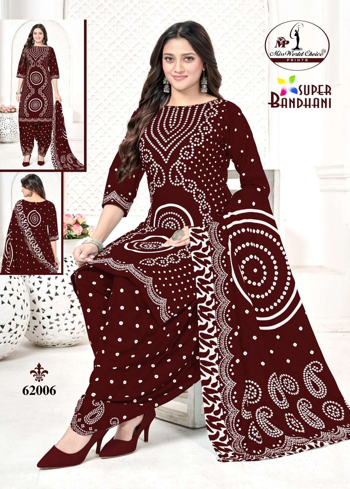 Miss World Super Bandhani Vol 62
