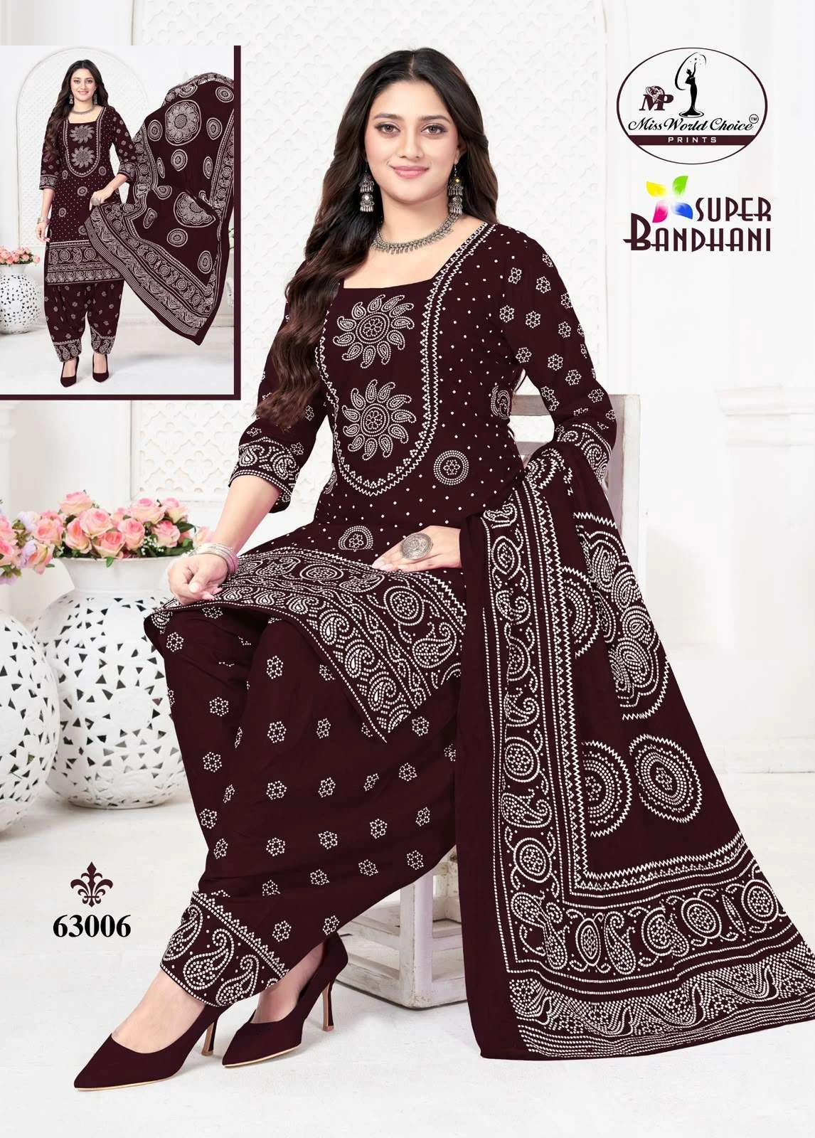 Miss World Super Bandhani Vol 63