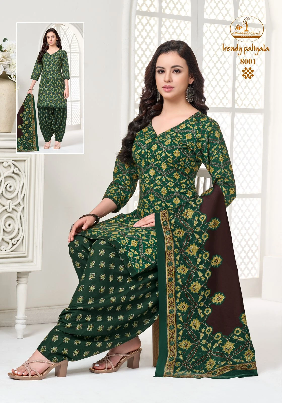 Miss World Trendy Patiyala Vol 8 - Readymade Dress