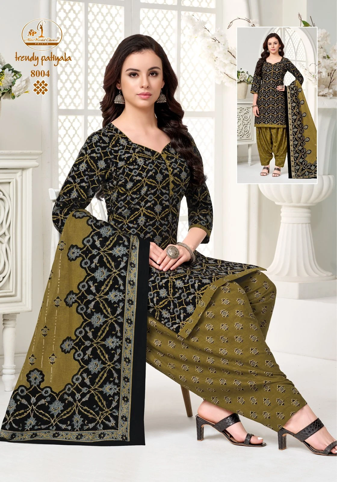 Miss World Trendy Patiyala Vol 8 - Readymade Dress