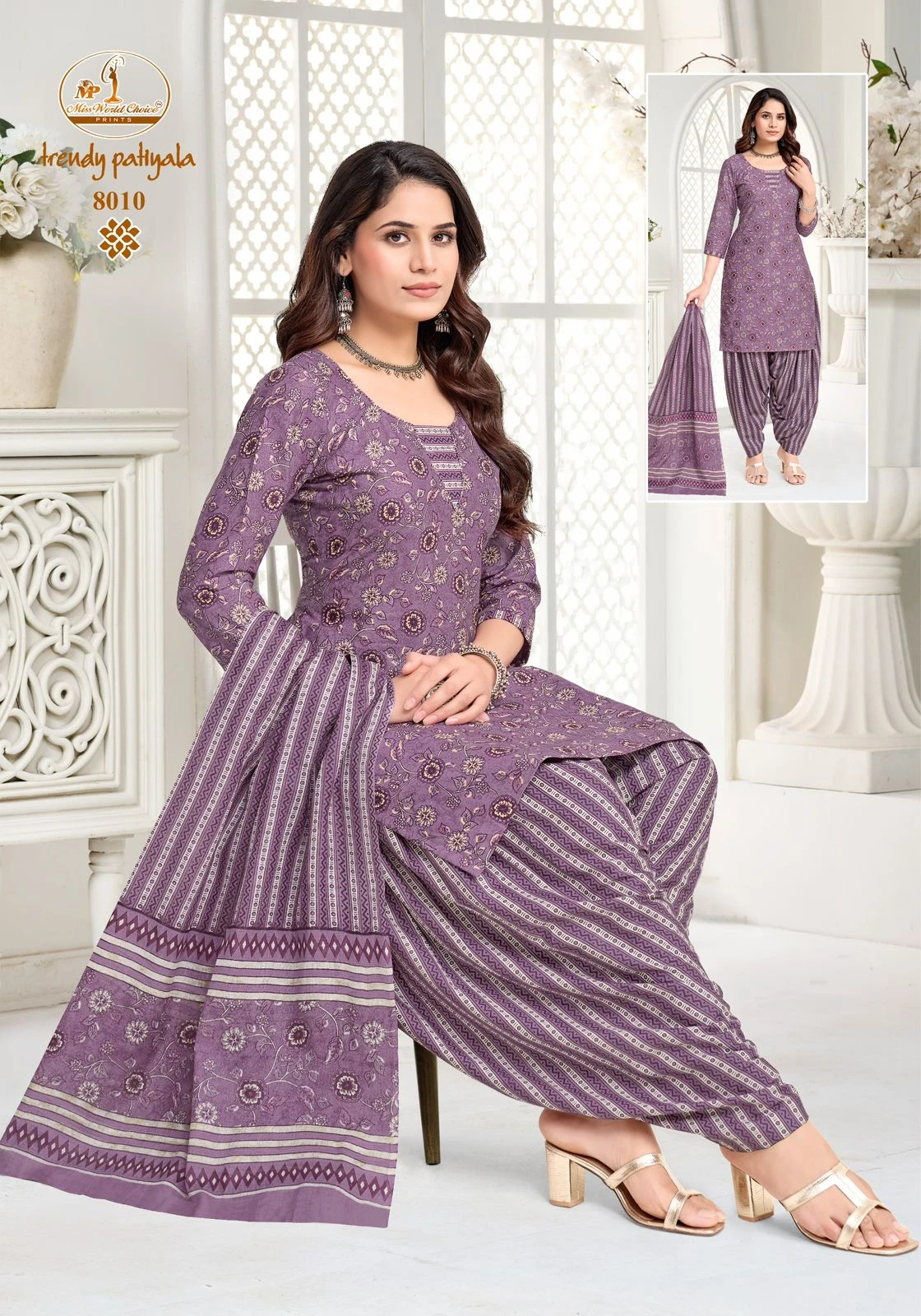Miss World Trendy Patiyala Vol 8 - Readymade Dress