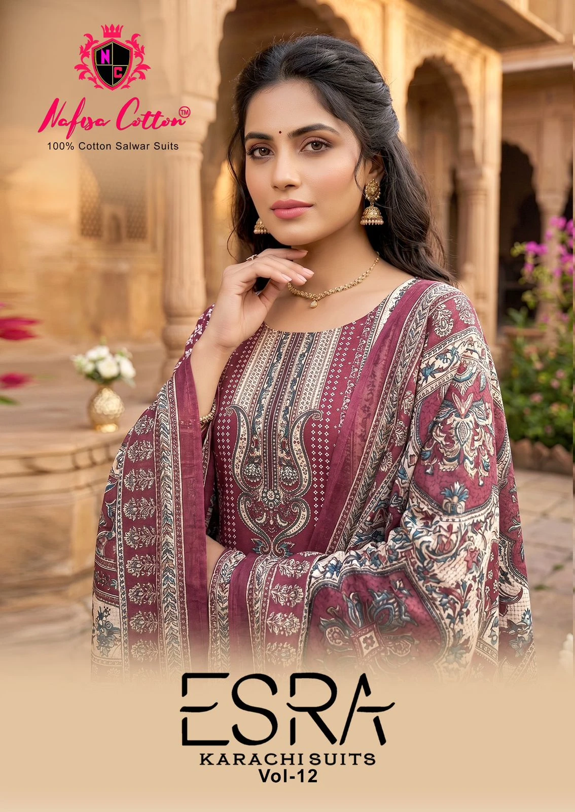 Nafisa Cotton Esra Vol 12