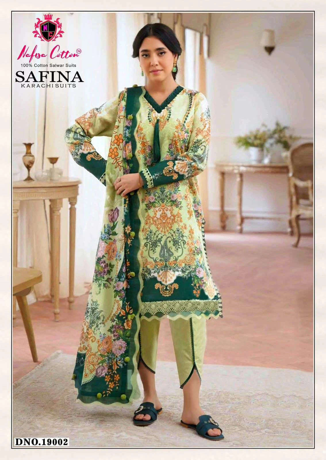 Nafisa Cotton Safina Karachi Suits Vol 19