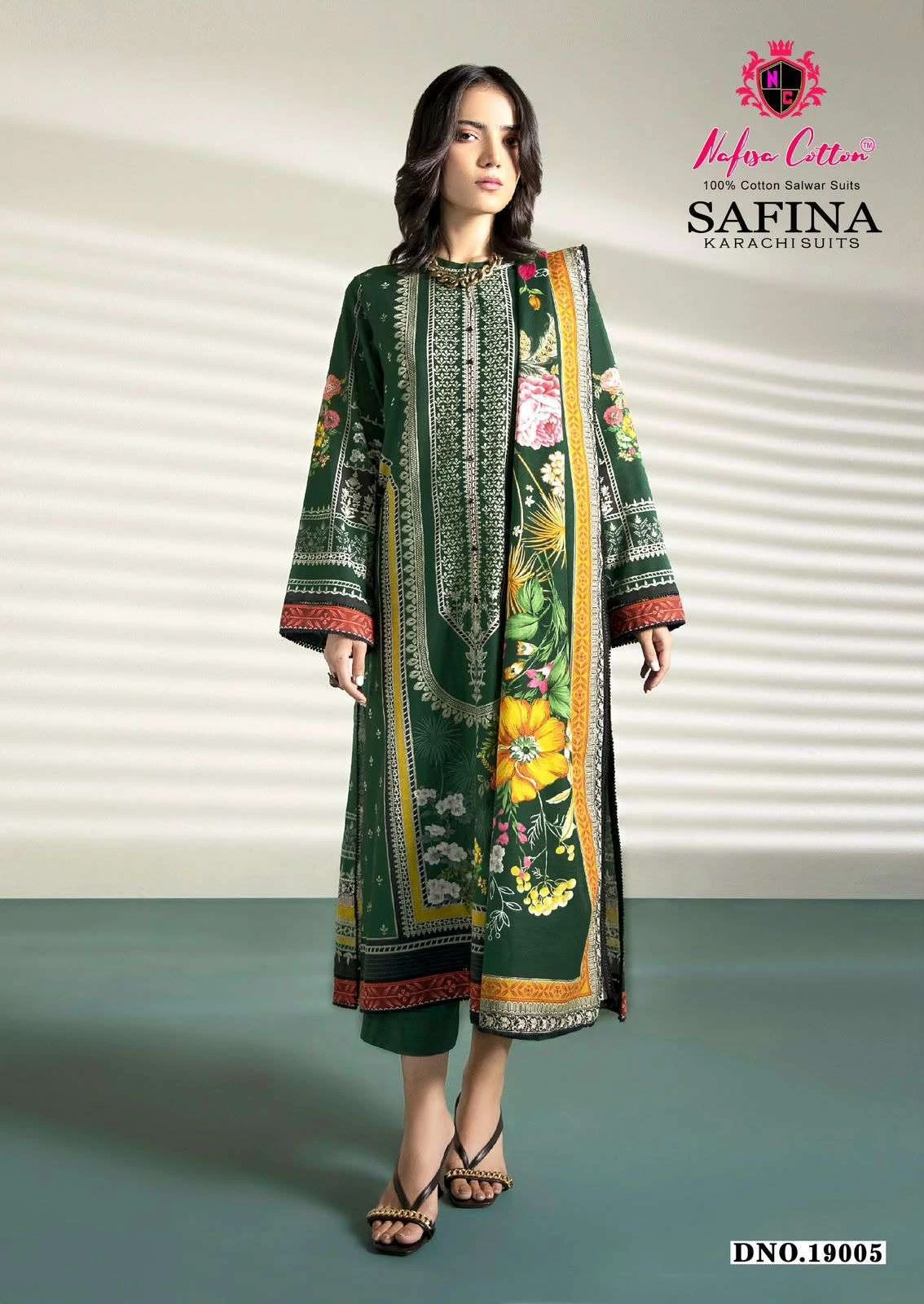 Nafisa Cotton Safina Karachi Suits Vol 19